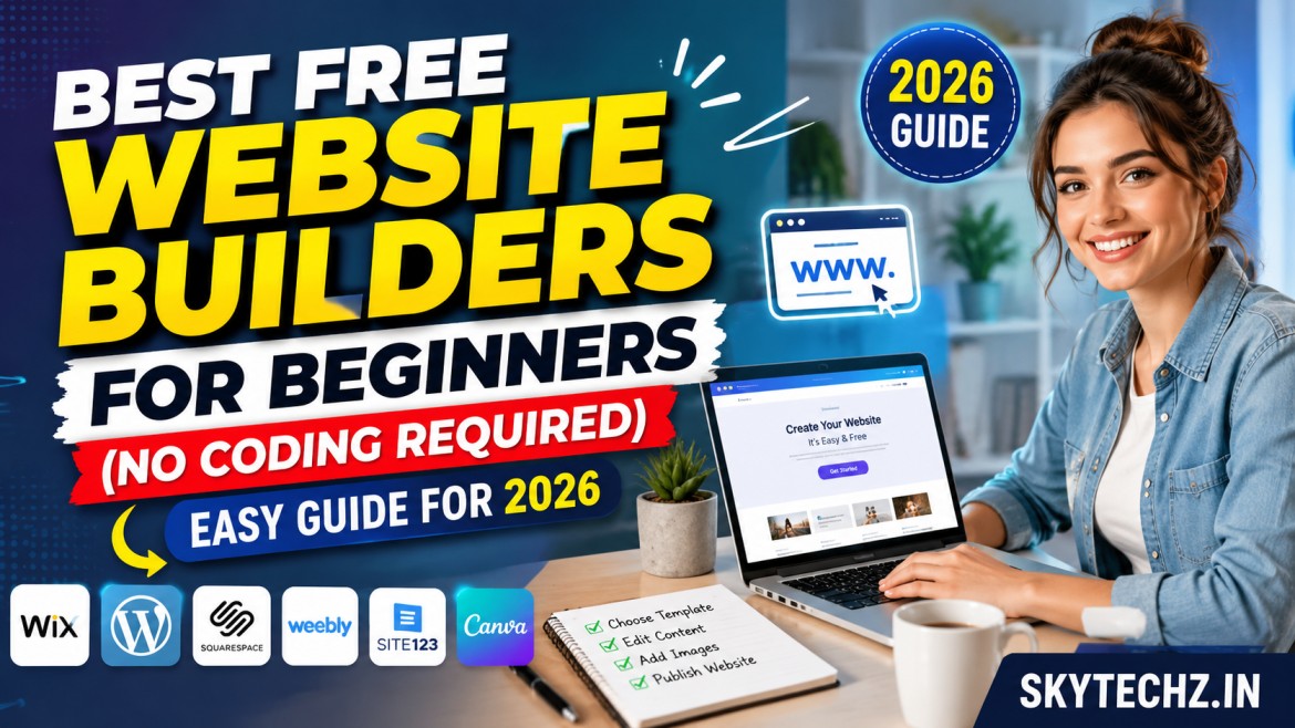 Best Free Website Builders for Beginners (No Coding Required) – Easy Guide for 2026